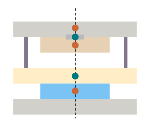 Animated demonstration of a miniaturized pneumatic valve.